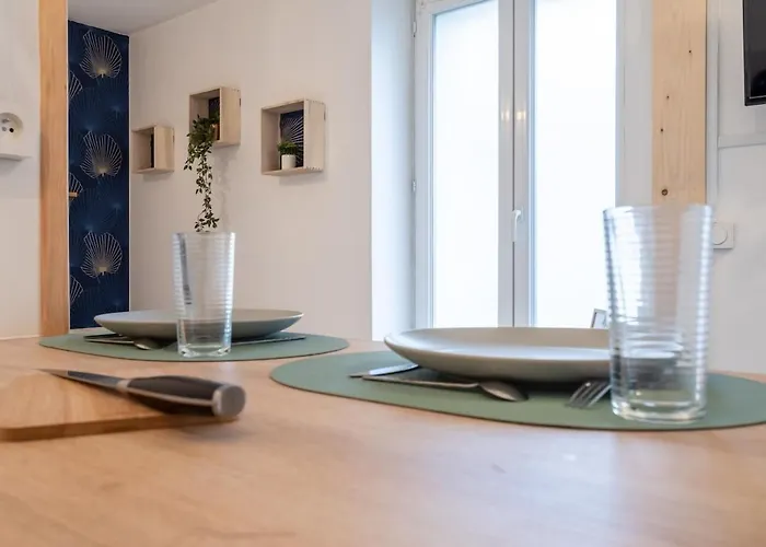 Appartamento Le Petit élégant, Parking Facile, Gare, Wifi